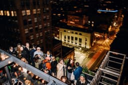 Brand Identity and Website for Happy Be Rooftop Bar - thumbnail 2