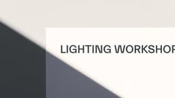 Visual Identity for Lighting Workshop - thumbnail 5