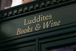 Brand Identity For Luddites Bookstore And Wine Bar - thumbnail 4