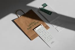 Brand Identity For Luddites Bookstore And Wine Bar - thumbnail 9
