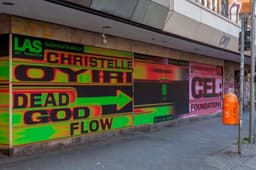Exhibition Identity for Christelle Oyiri’s Dead God Flow - thumbnail 2