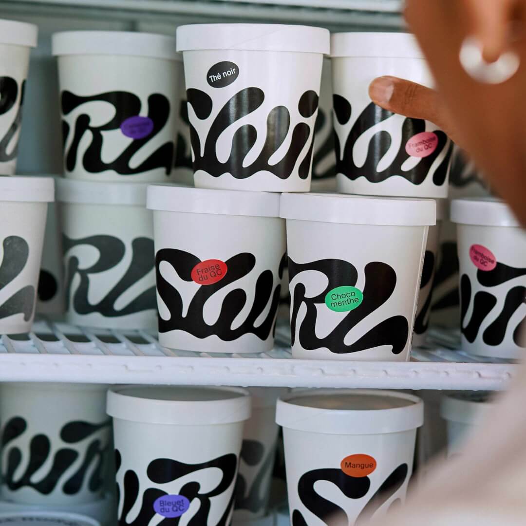 Brand Identity And Packaging For Swirl Vegan Ice Cream