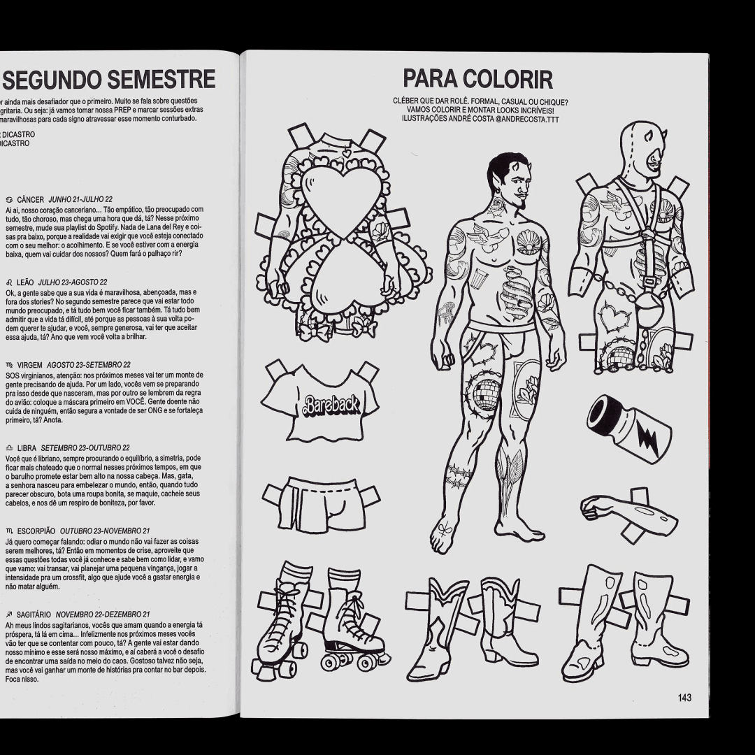 Editorial Design For Brazilian Homo Magazine