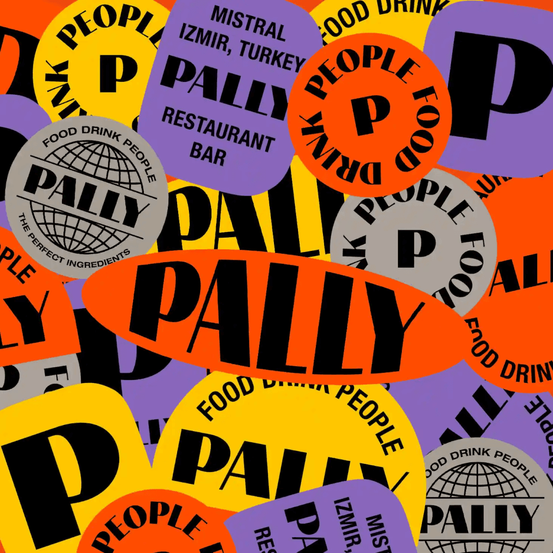 Brand Identity For Pally Restaurant And Bar