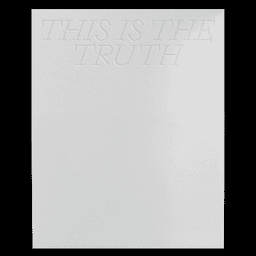 Exhibition Graphics For Bsdwcorp’s This Is The Truth cover image