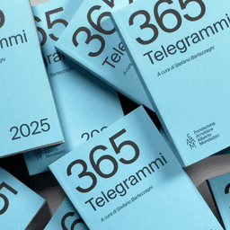 Editorial Design For 365 Telegrammi Calendar cover image