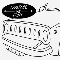 Educational Article On Typeface Versus Font cover image