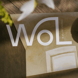 Logotype Design For Way Of Living Magazine cover image