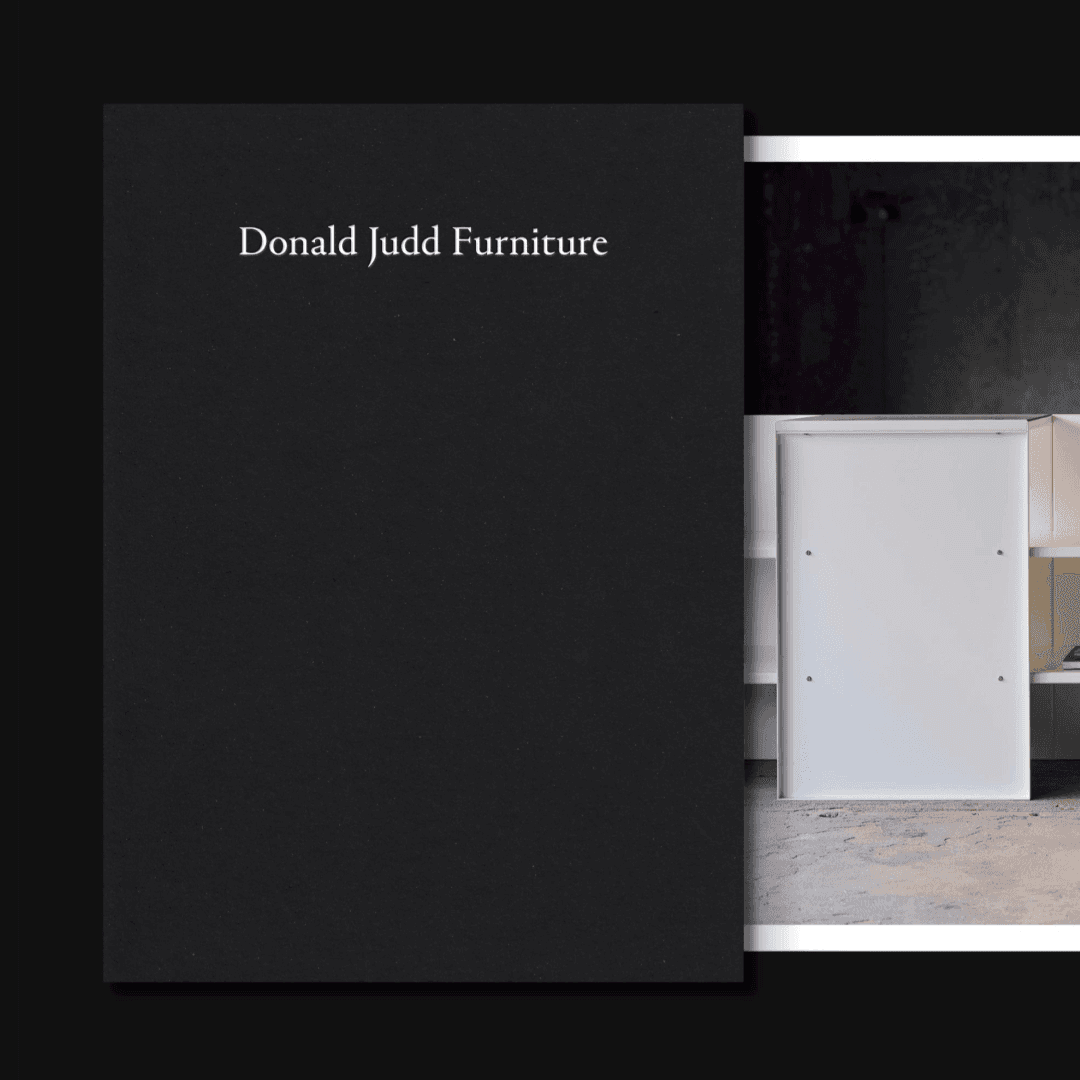 Identity Design For Donald Judd Furniture And Yves Saint Laurent Collaboration