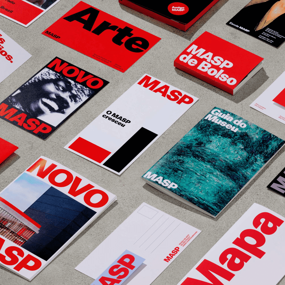Rebrand And Digital System For Masp Museum