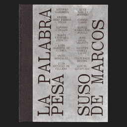 Artisanal Book Design For La Palabra Pesa Exhibition cover image