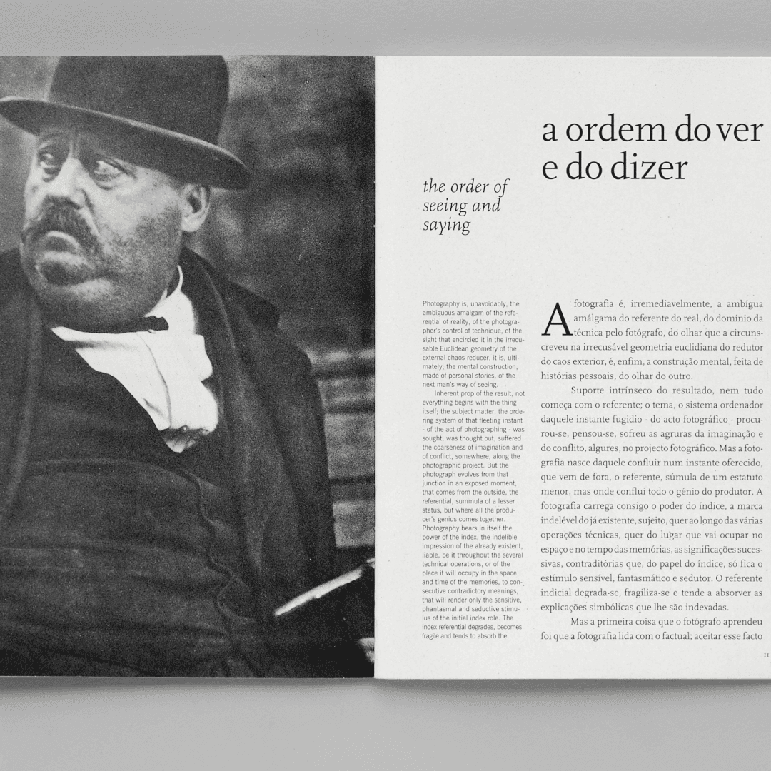 Editorial Design For The Order Of Seeing And Saying Exhibition