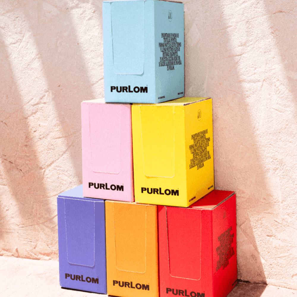 Packaging And Brand Identity For Purlom