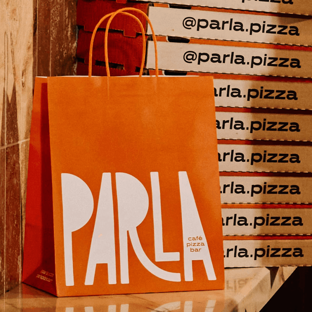 Brand Identity For Parla Italian Cafe