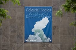 Visual Identity For Celestial Bodies Exhibition cover image