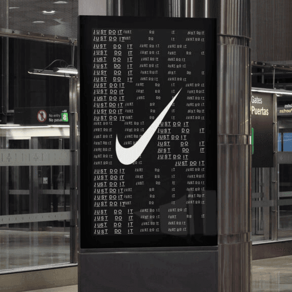 Experimental Poster Campaign For Nike Basketball