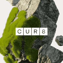Brand Identity And Website Design For Cur8 cover image