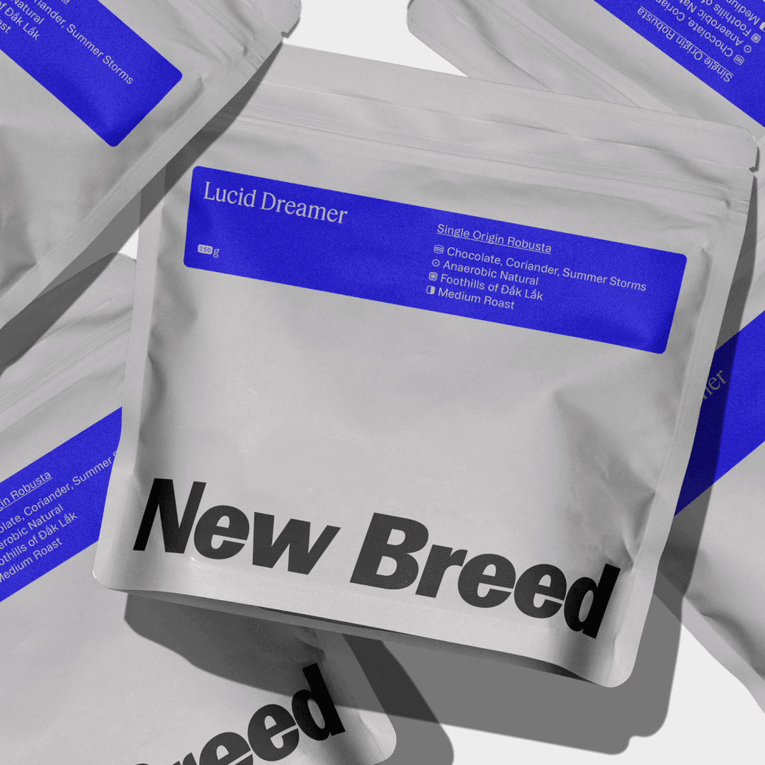 Brand Identity And Packaging For New Breed Coffee