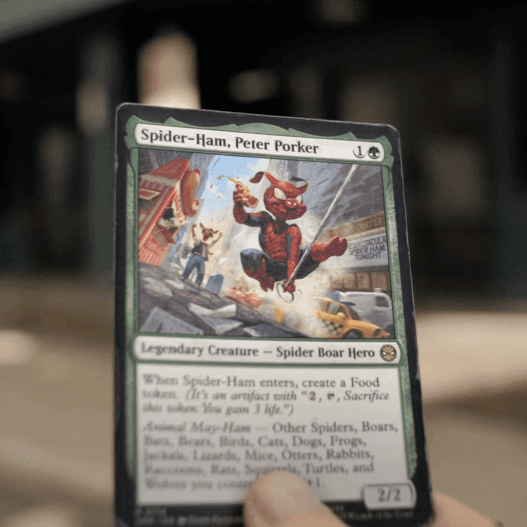 Game Trailer For Magic The Gathering And Marvel's Spider-man