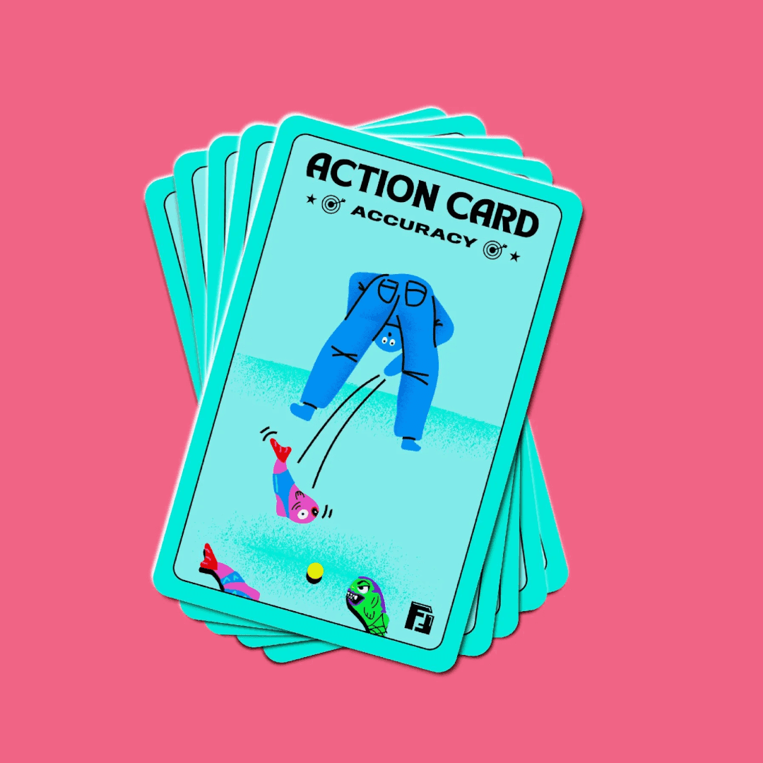 Brand Identity And Packaging For Fish Fight Party Game