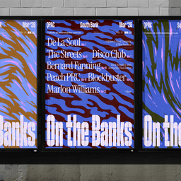 Festival Identity For On The Banks Concert Series cover image