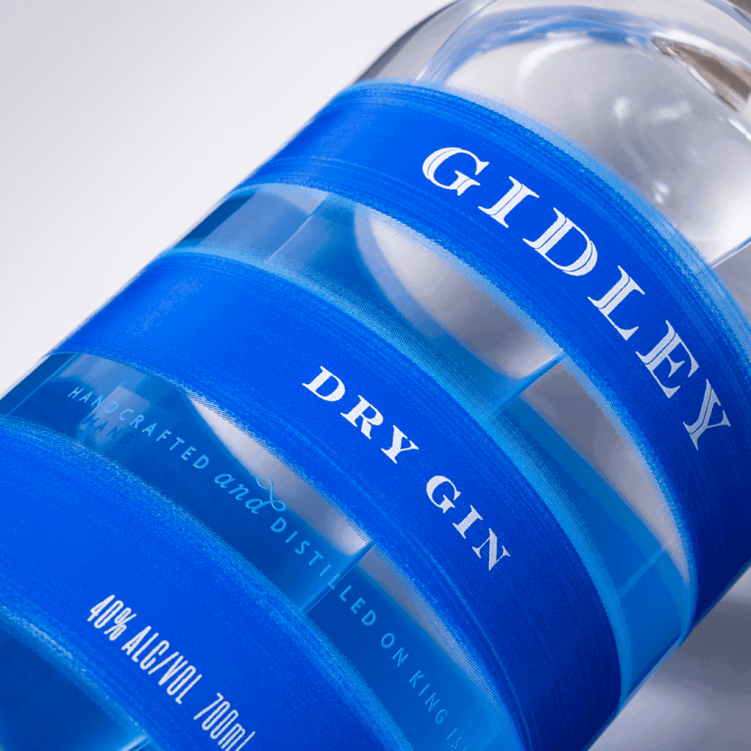 Packaging Design For King Island Distillery Gidley Dry Gin