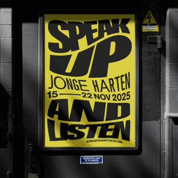 Typographic Identity For Jonge Harten Theaterfestival 2025 cover image