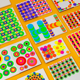 Exhibition Design For Pith Sketching With Stickers cover image