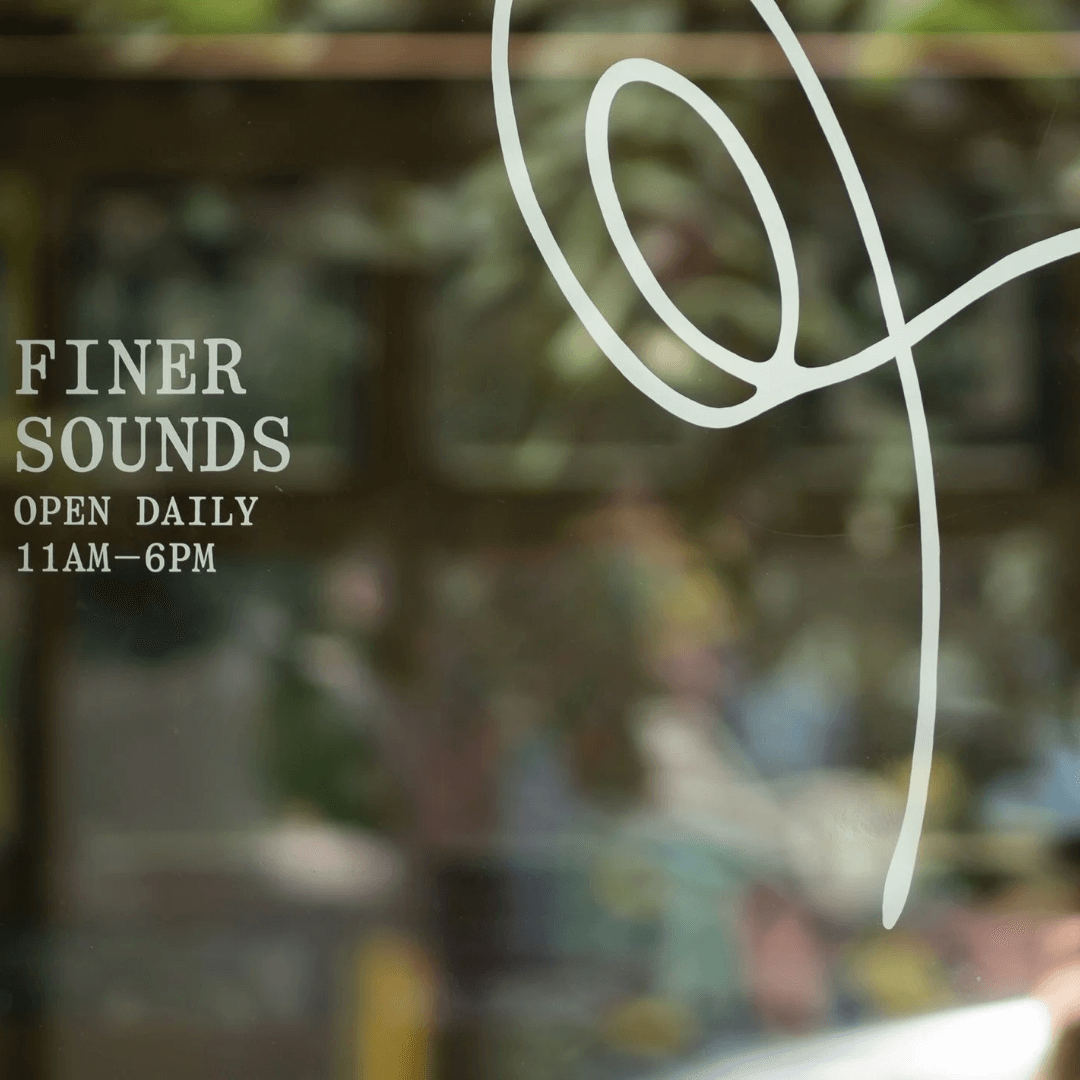 Brand Identity For A Curated Vinyl And Audio Shop