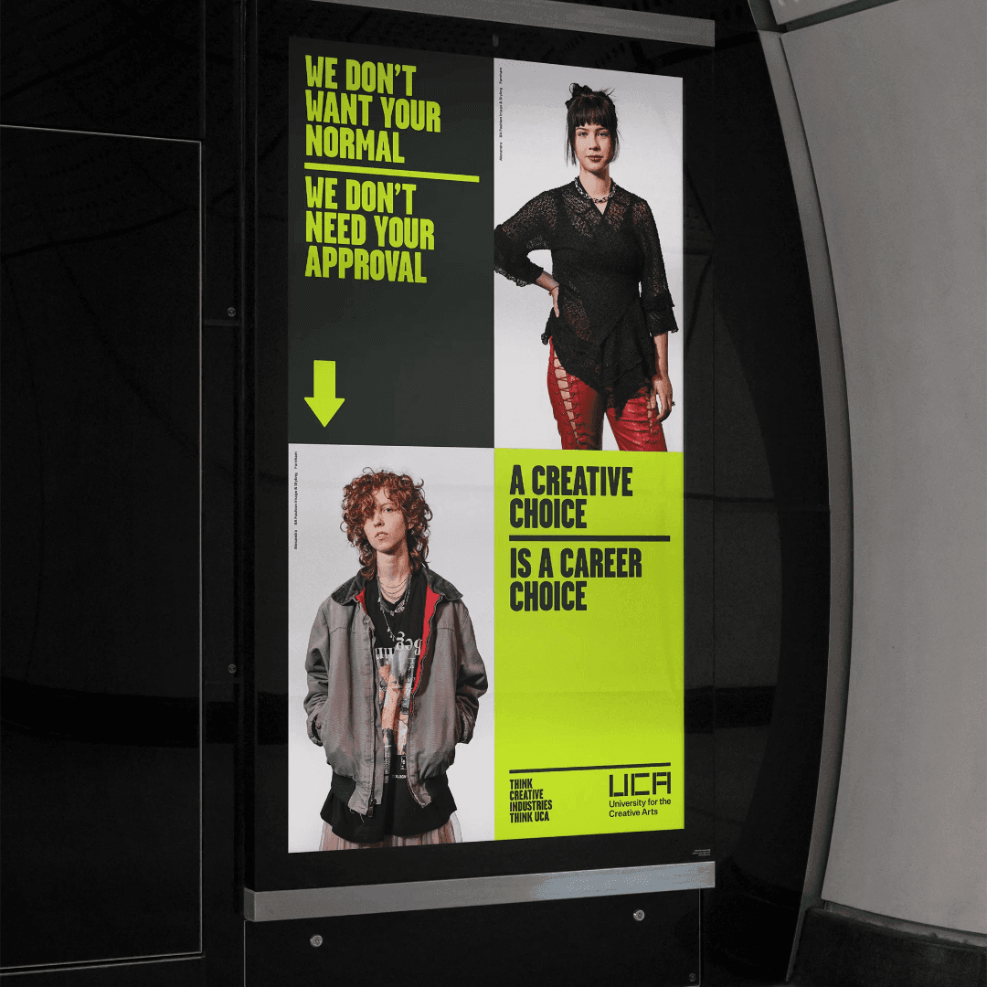 Brand Campaign For University For The Creative Arts