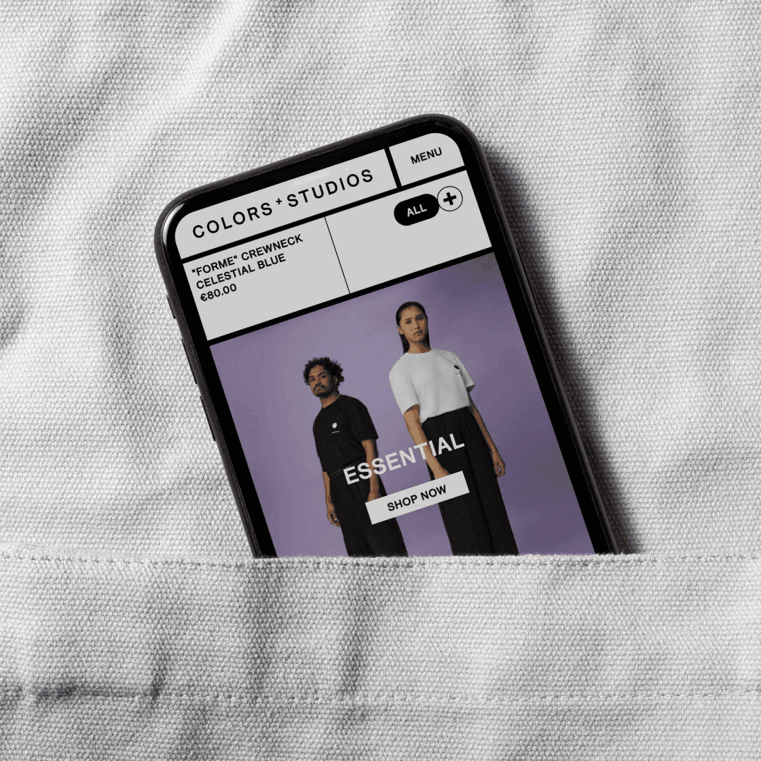 E-commerce Experience For Colorsxstudios