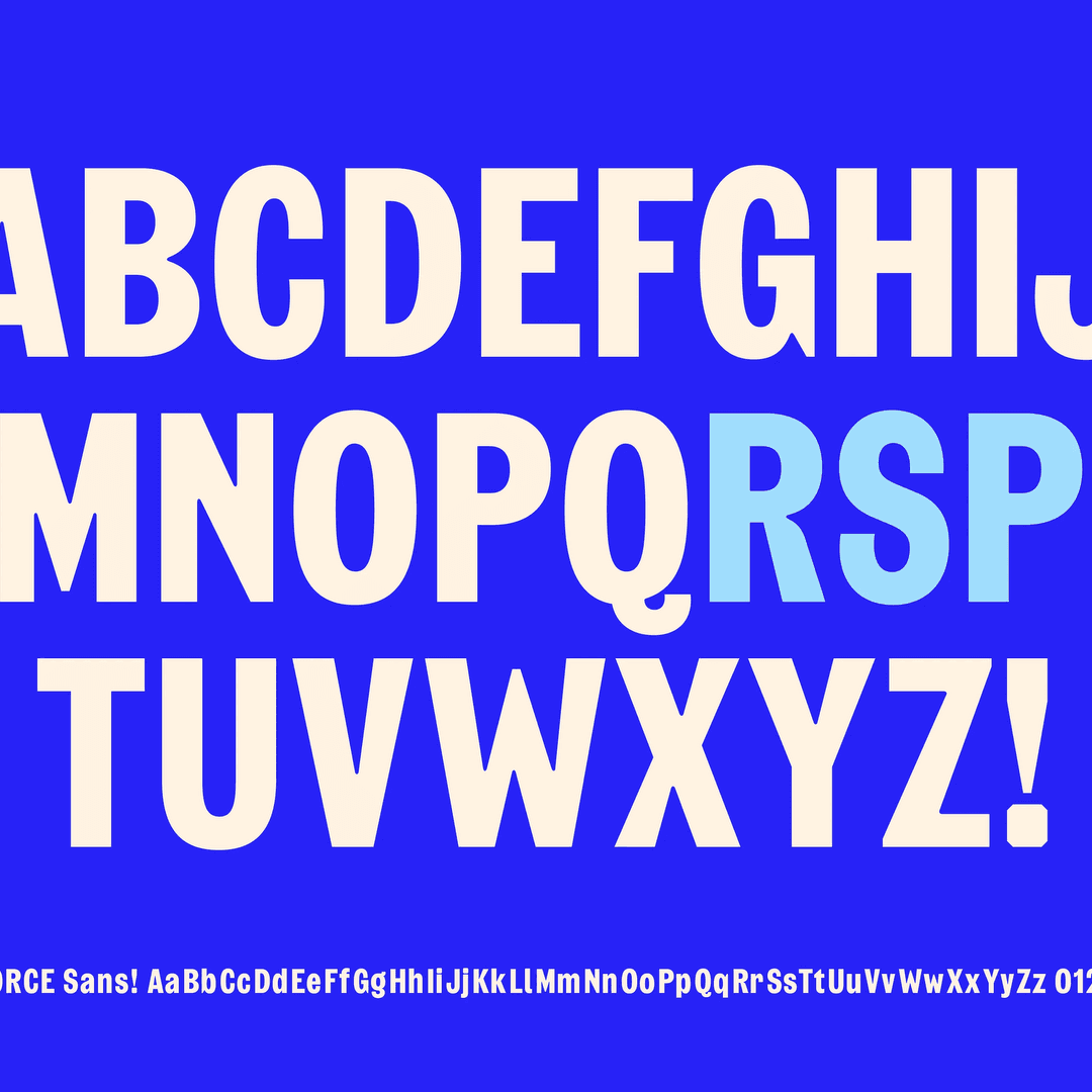 Custom Typeface Design For Rspca