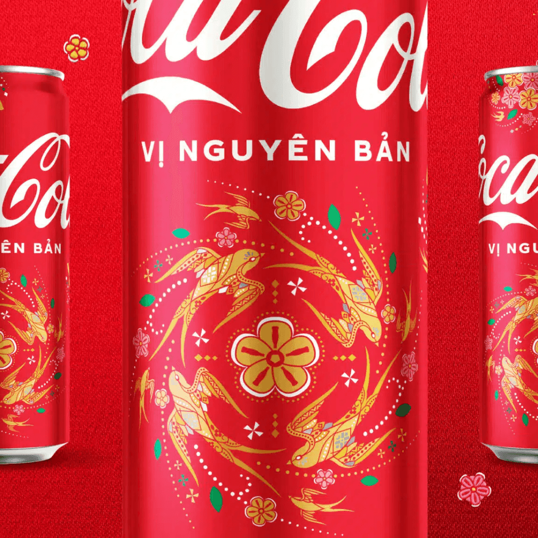 Festive Packaging Design For Coca-cola Lunar New Year
