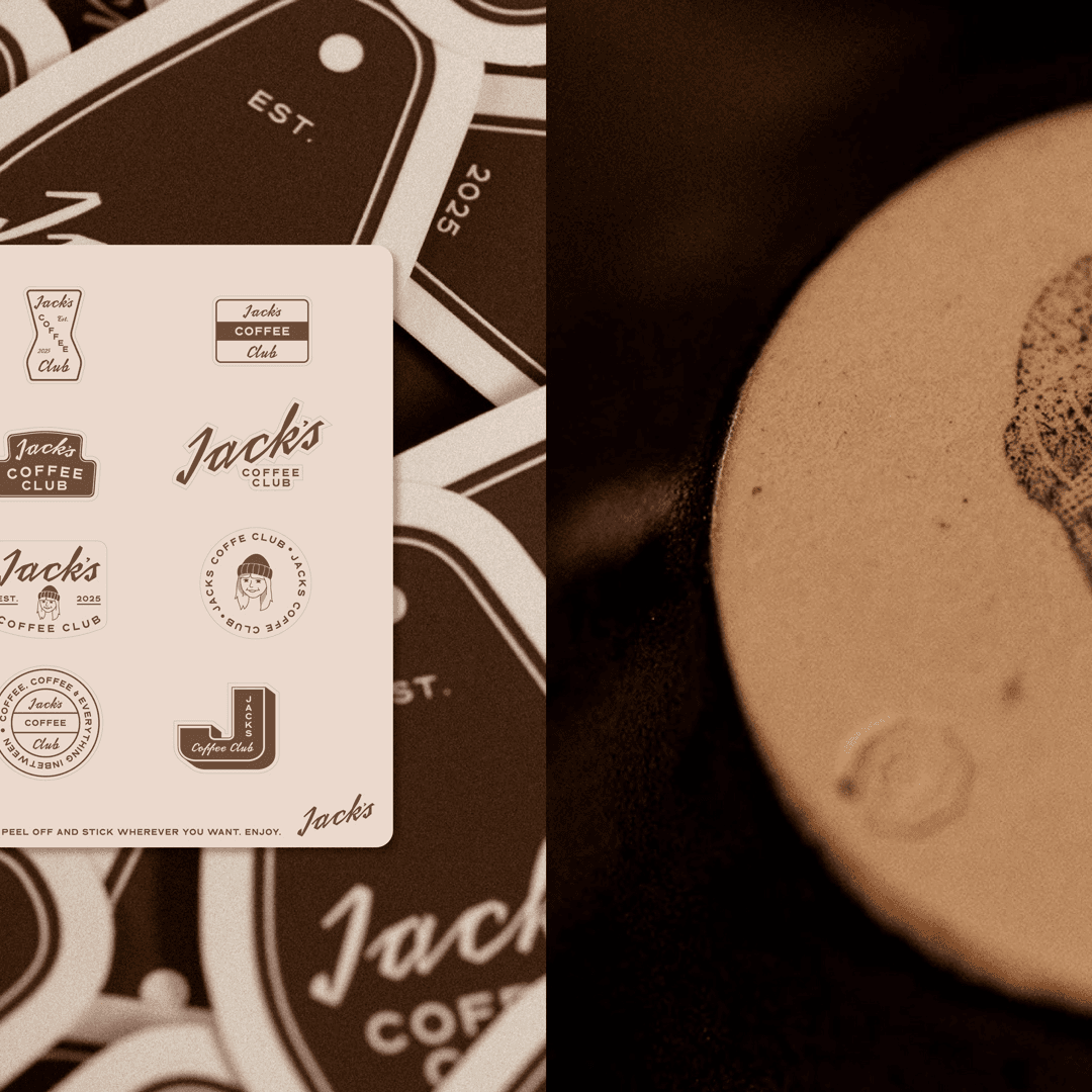 Visual Identity For Jack's Coffee Club