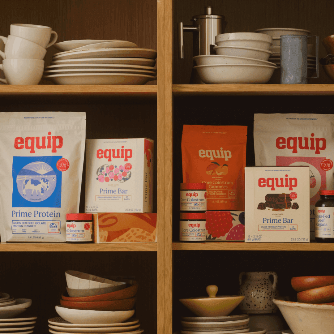 Brand Identity And Packaging For Equip Nutrition