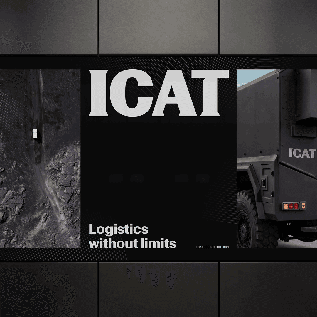 Brand Identity And Website Design For Icat Logistics