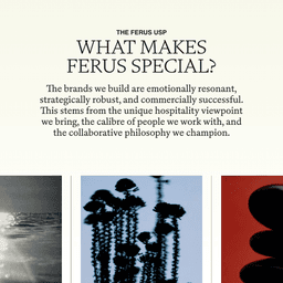 Editorial Website For A Hospitality Positioning Agency cover image