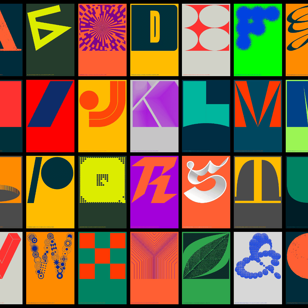 Exhibition Design For The Osh Gallery Alphabet