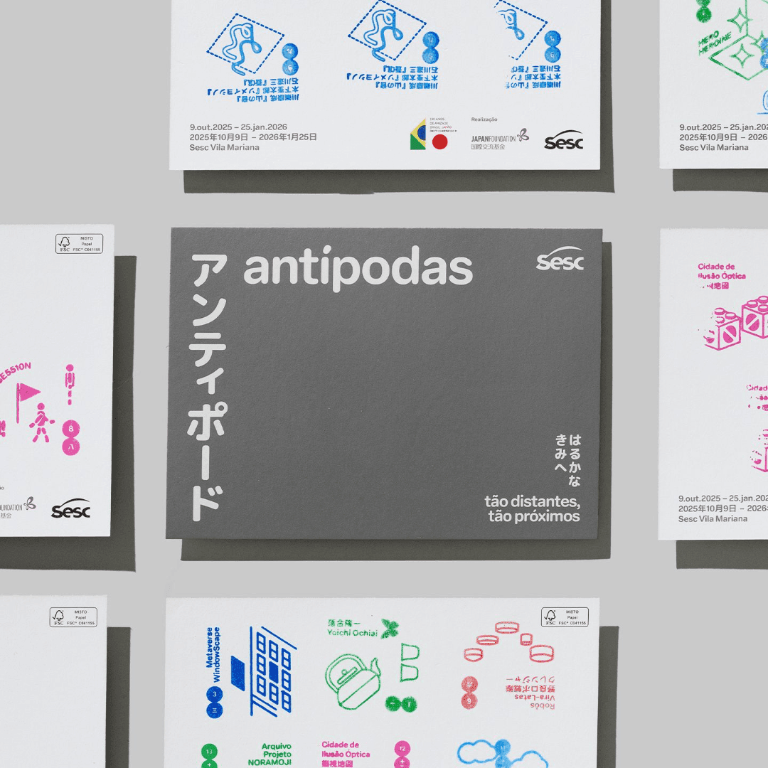 Visual Identity And Wayfinding For A Brazil–japan Anniversary Exhibition