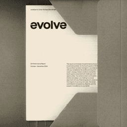 Evolve - Milkshake design work cover image