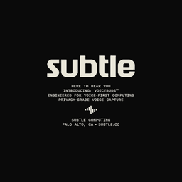 Visual Identity And Website Design For Subtle Computing cover image