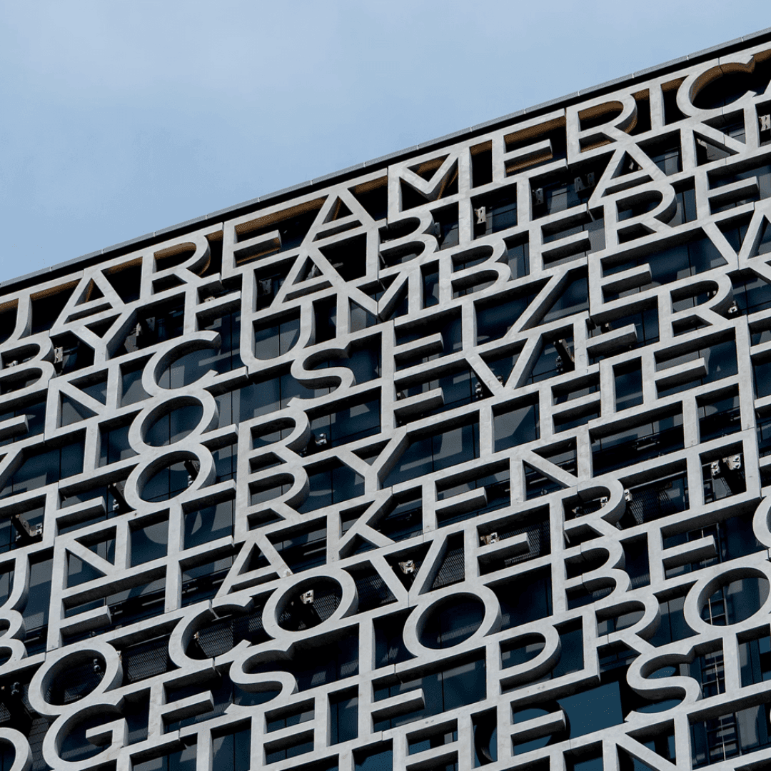 Typographic Installation For The Obama Presidential Center