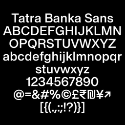 Typeface And Identity For Tatra Banka - thumbnail 1