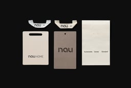Brand Identity for Sustainable Apparel Brand Nau cover image
