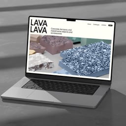 Brand Identity for Lava Lava Cement Studio cover image