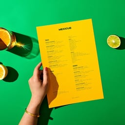Brand Identity for Mexicue Restaurant cover image