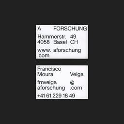 Visual Identity for a Forschung Exhibition cover image