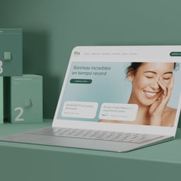 Website and Packaging Design for Fits Smile cover image
