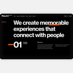 Website Design for Matraka Marketing Agency cover image
