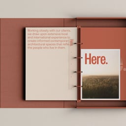 Brand Identity for Here Architecture Studio cover image